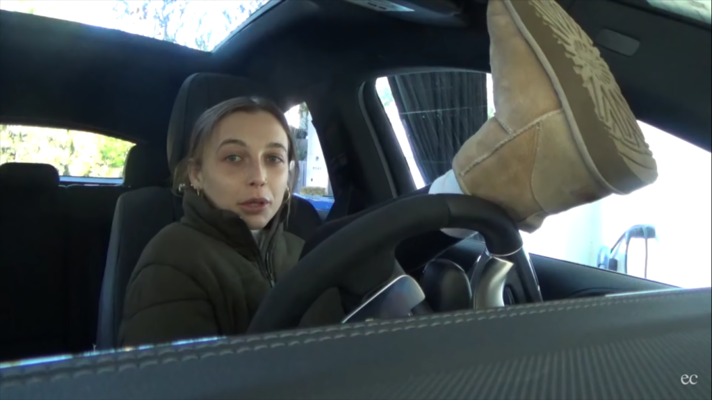 Emma Chamberlain car