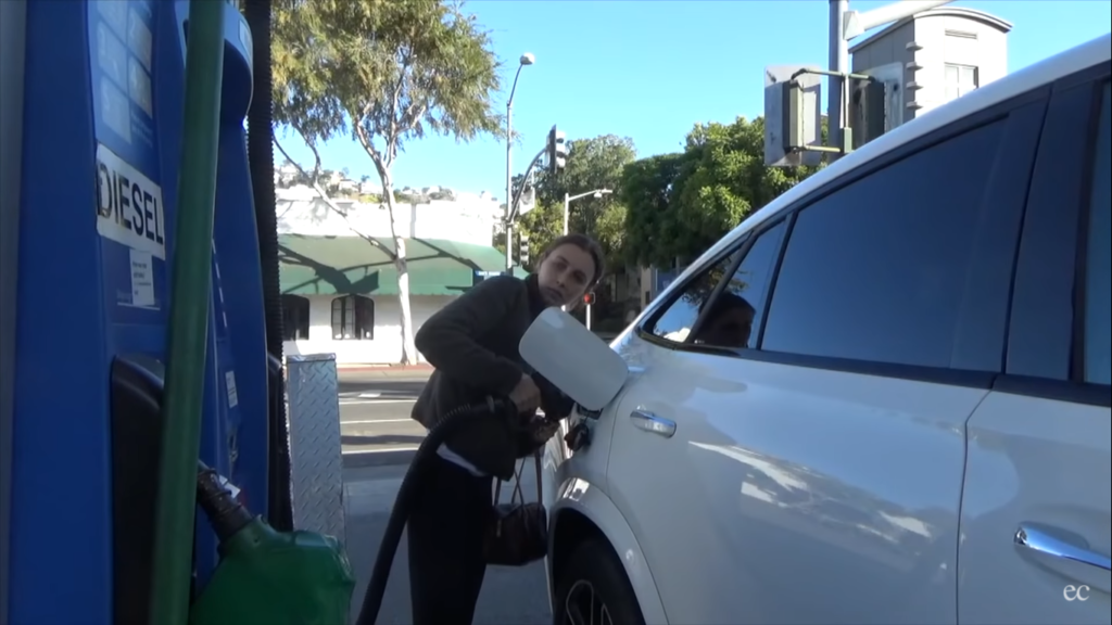 Emma Chamberlain car