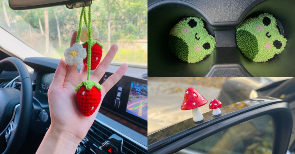 Cottagecore Car Accessories For A Super Cozy Ride