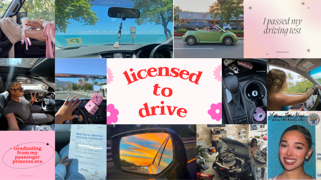 driving vision board